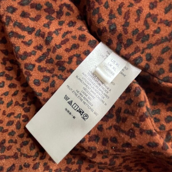 Anthropologie Sherpa Teddy Coat XL Long Coatigan Cozy Boho Amina - Picture 9 of 10